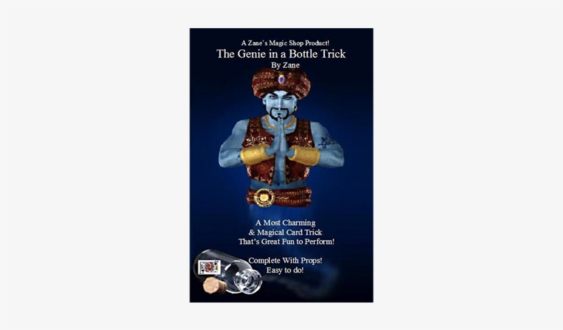 The Genie In A Bottle Trick By Zane - Genie In The Bottle By Zane, transparent png download