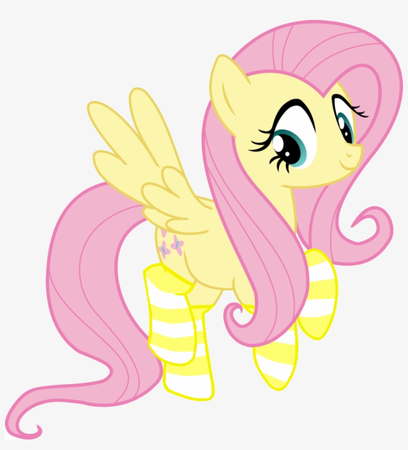 Tabrony23, Clothes, Fluttershy, Safe, Simple Background, - Digital Art, transparent png download