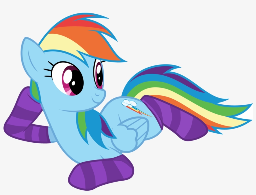 Tabrony23, Clothes, Rainbow Dash, Safe, Simple Background, - Illustration, transparent png download