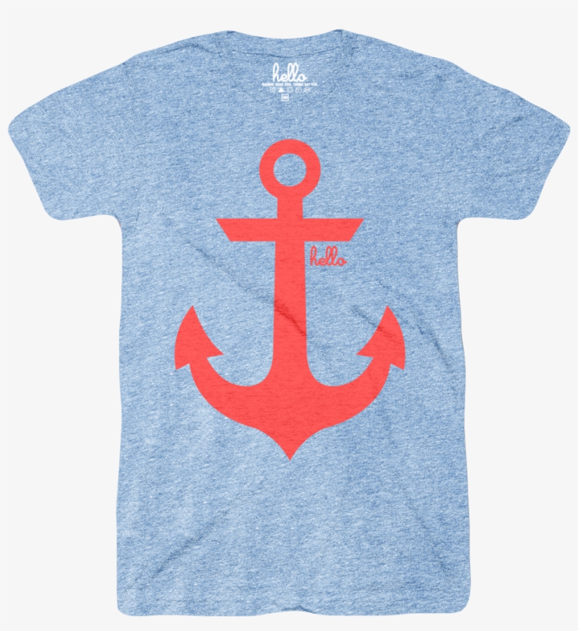 Anchor Athletic Blue Tri-blend - Anchor Poster, transparent png download