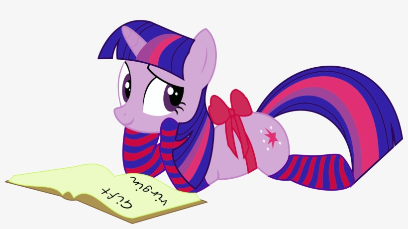 Leopurofriki, Book, Bow, Clothes, Present, Simple Background, - My Little Pony: Friendship Is Magic, transparent png download