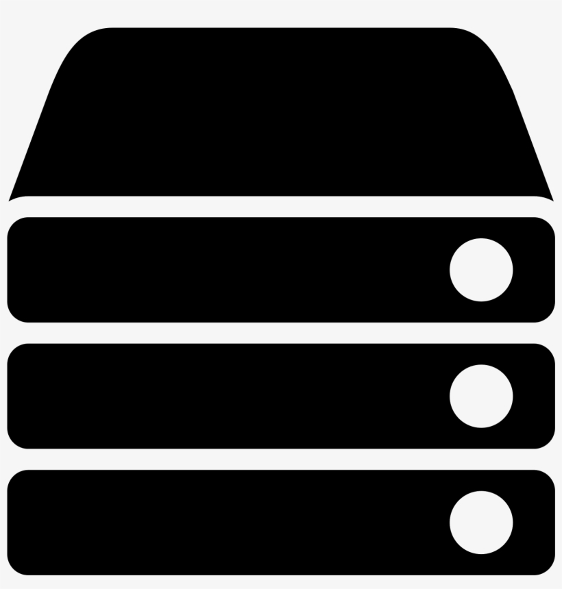 This Icon Is Made Of 3 Rectangles Stacked On Top Of - Stack Icon, transparent png download