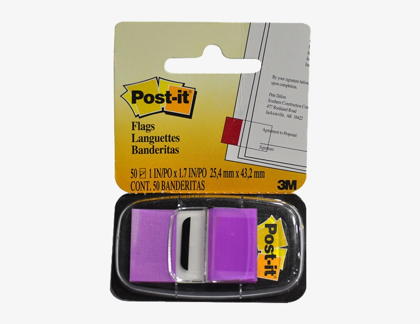 Post-it Sign Here Printed Flags, Removable, Self-adhesive,, transparent png download