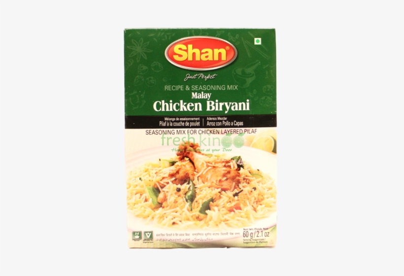 Malay Chicken Biryani Masala - Shan Malay Chicken Biryani Masala, transparent png download
