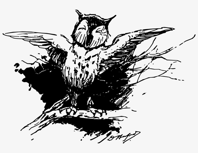 Buhos Blanco Y Negro Png, transparent png download