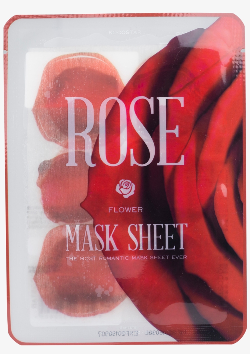 Mascarilla De Pétalos De Rosas, , Hi-res - Rose Kocostar Korean Beauty Treatment Face Skin Care, transparent png download