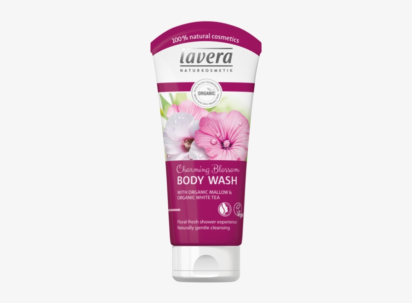 Lavera Gel De Ducha Pétalos Dulces - Lavera Charming Blossom Body Wash, transparent png download