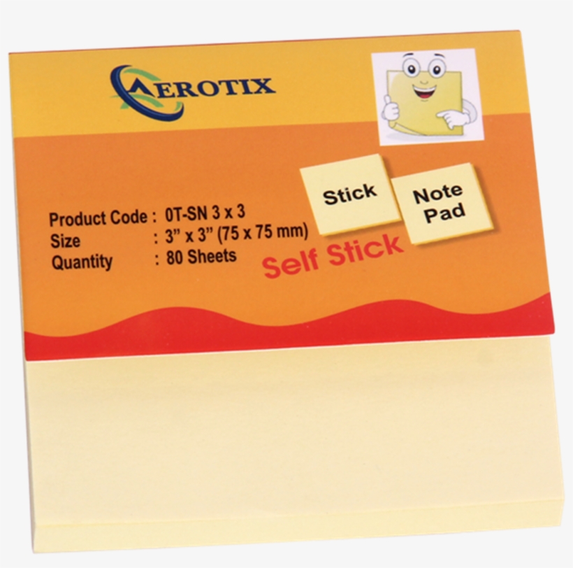 10% Off Aerotix Sticky Note Pad 3*3 (ot-sn3*3) Mrp - Arkosol Advance 30 Perlas, transparent png download