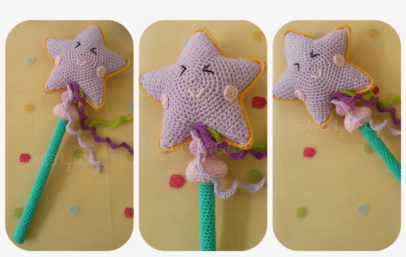 Y Ya Esta Varita Lista Para Hacer Magia Espero Que - Crochet, transparent png download
