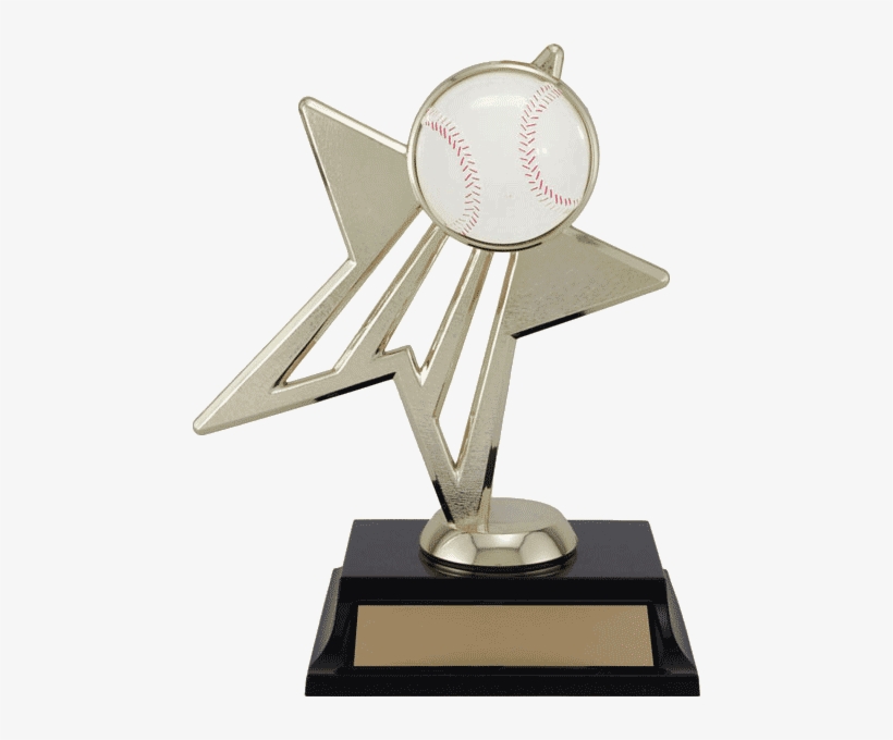 Baseball Star Power Trophy - Custom Star Power Male Trophy, 7.5", Promotional Products, transparent png download