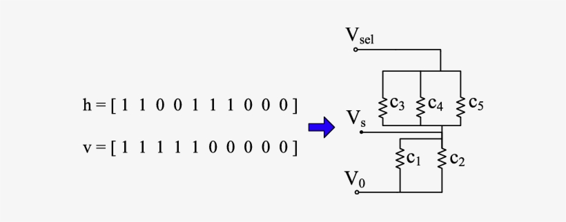 The Structure Of A Voltage Divider - Diagram, transparent png download