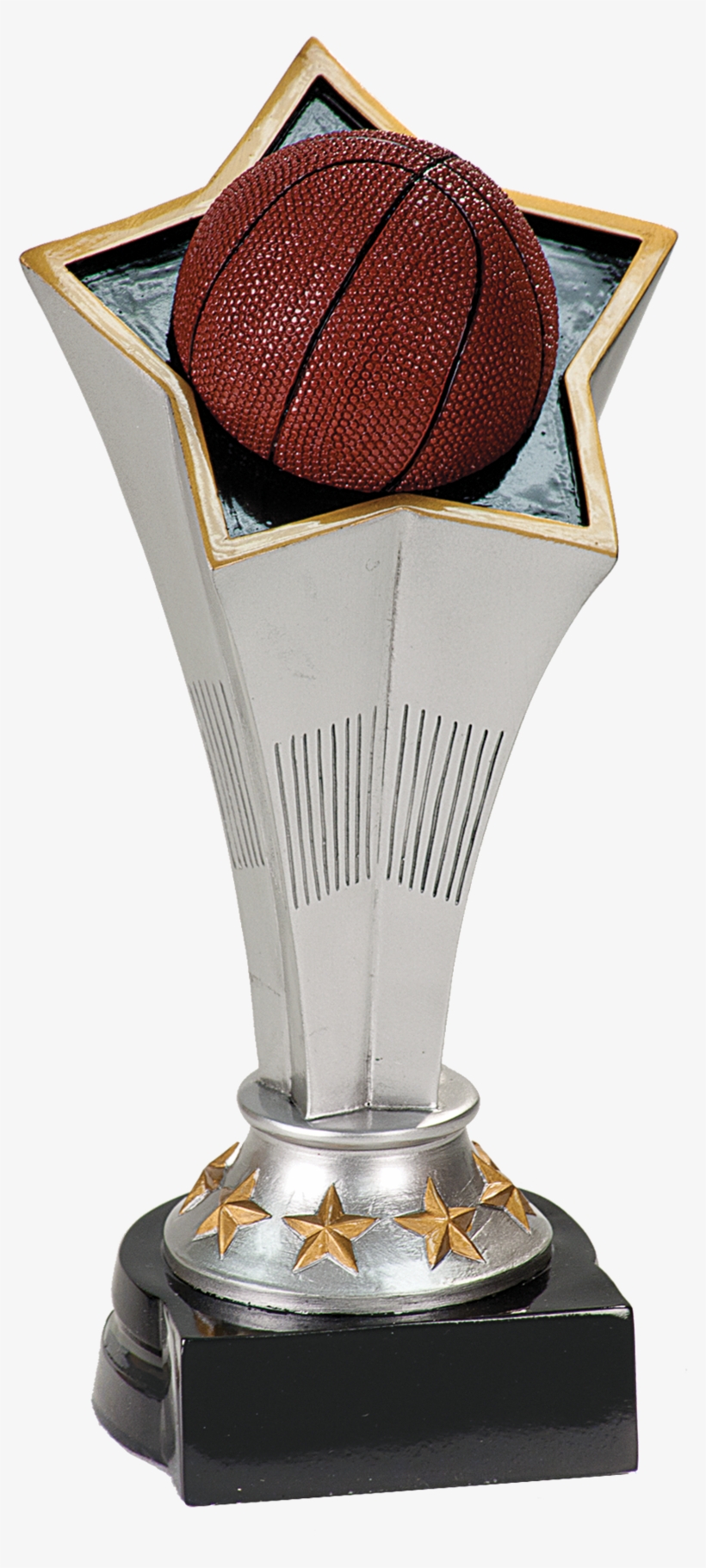 Personalized 8 3/4" Basketball Rising Star Resin Trophy, transparent png download