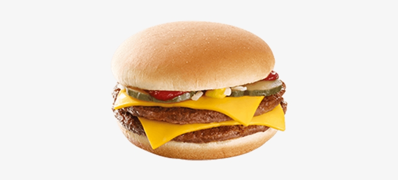 Double Cheeseburger - Double Cheeseburger Meal, transparent png download