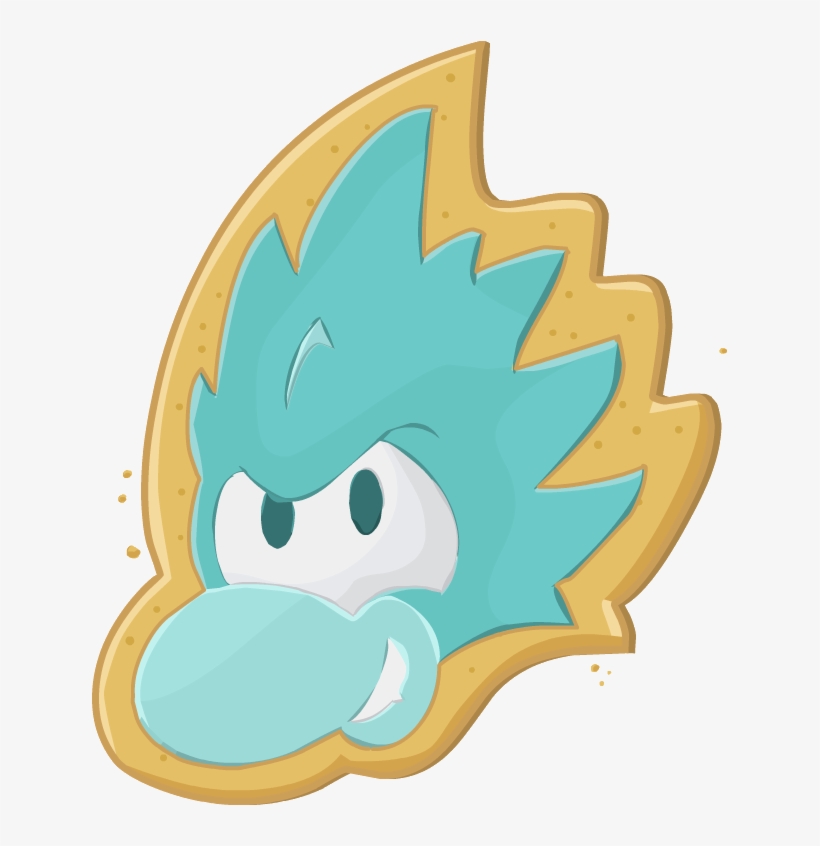 Frost Bite Cookie - Club Penguin Frost Bite, transparent png download