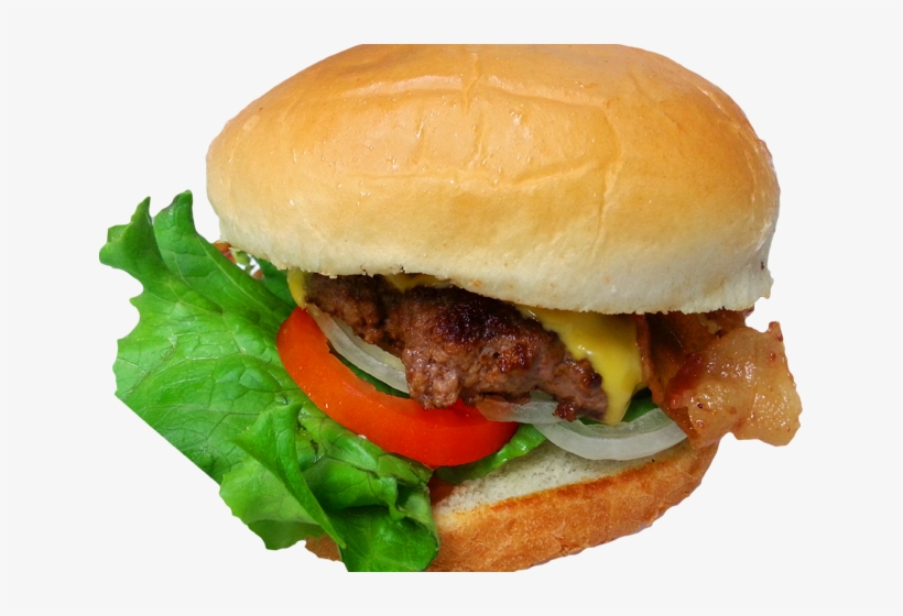 Bacon Cheese Burger - Slider, transparent png download