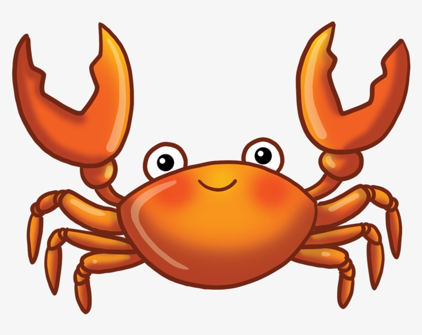 Cutout Crab - Portable Network Graphics, transparent png download