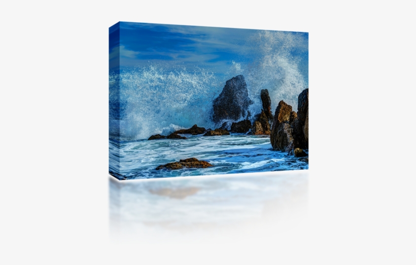 Big Splash At Little Corona - Painting, transparent png download