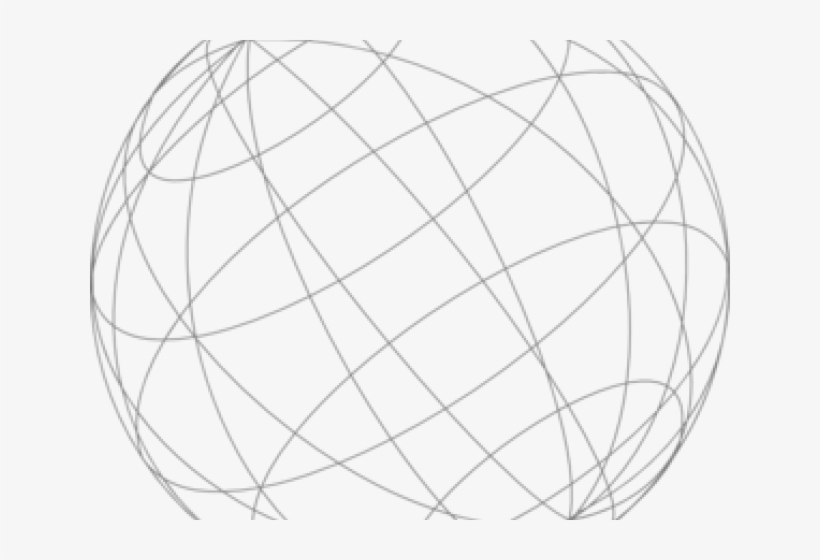 Wire Globe Cliparts - Globe Clip Art, transparent png download