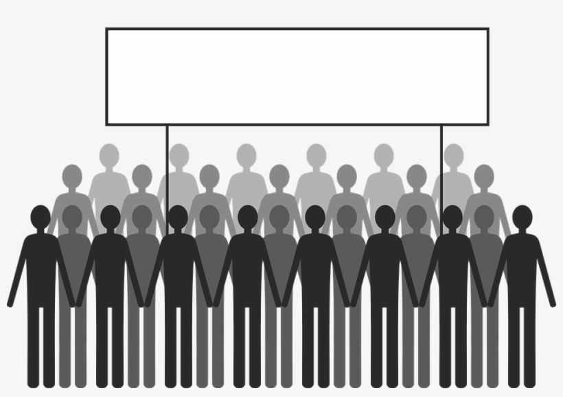 Demonstration, Show Me, Demonstrate, Protest, Strike - Derecho A Huelga, transparent png download