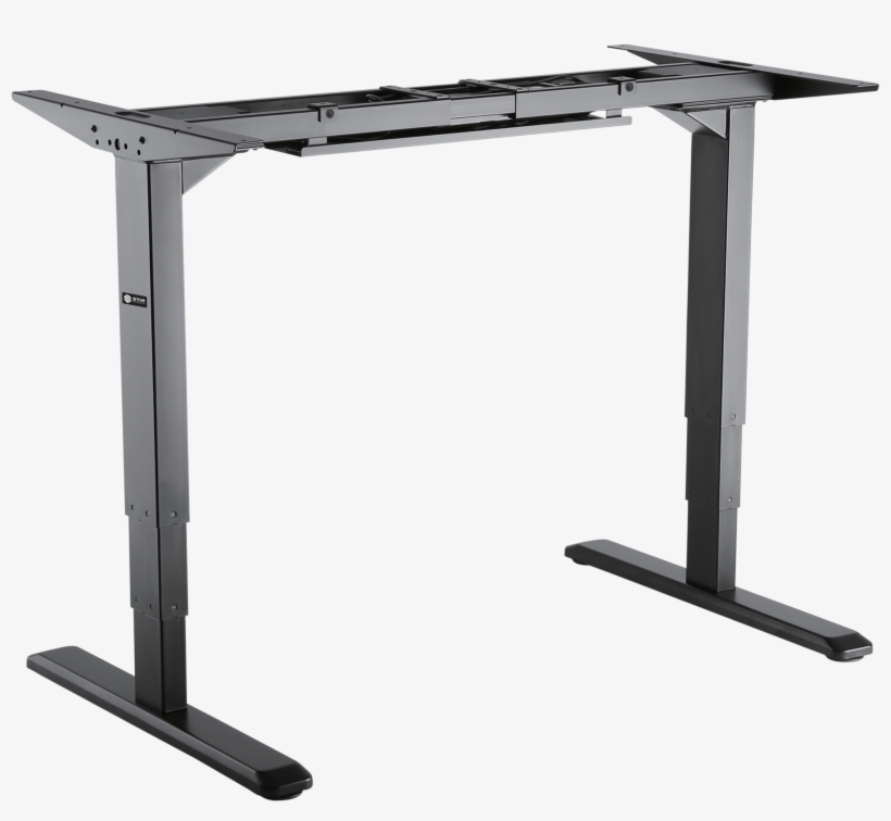 3 Stage Reverse Dual Motor Electric Sit-stand Desk - Sit Stand Desk, transparent png download