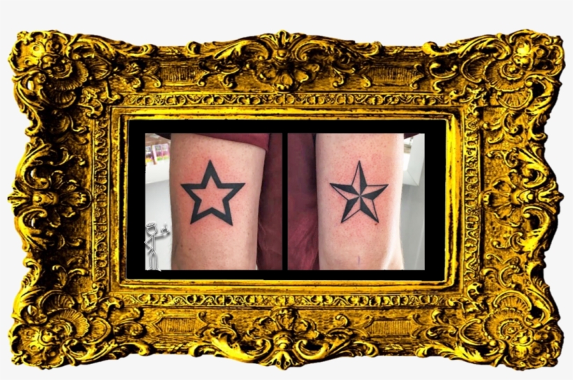 Star Tattoos - Tattoo, transparent png download