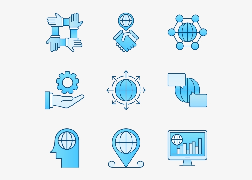 Global Business - Icon, transparent png download