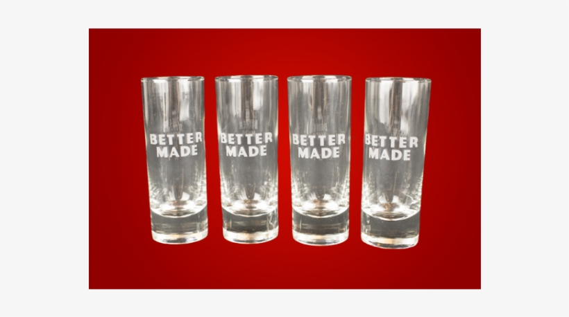 Better Made Shot Glasses - Alcoholic Beverage, transparent png download