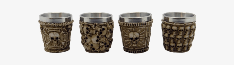 Skull Shot Glasses Set - Witcher Shot Glasses, transparent png download