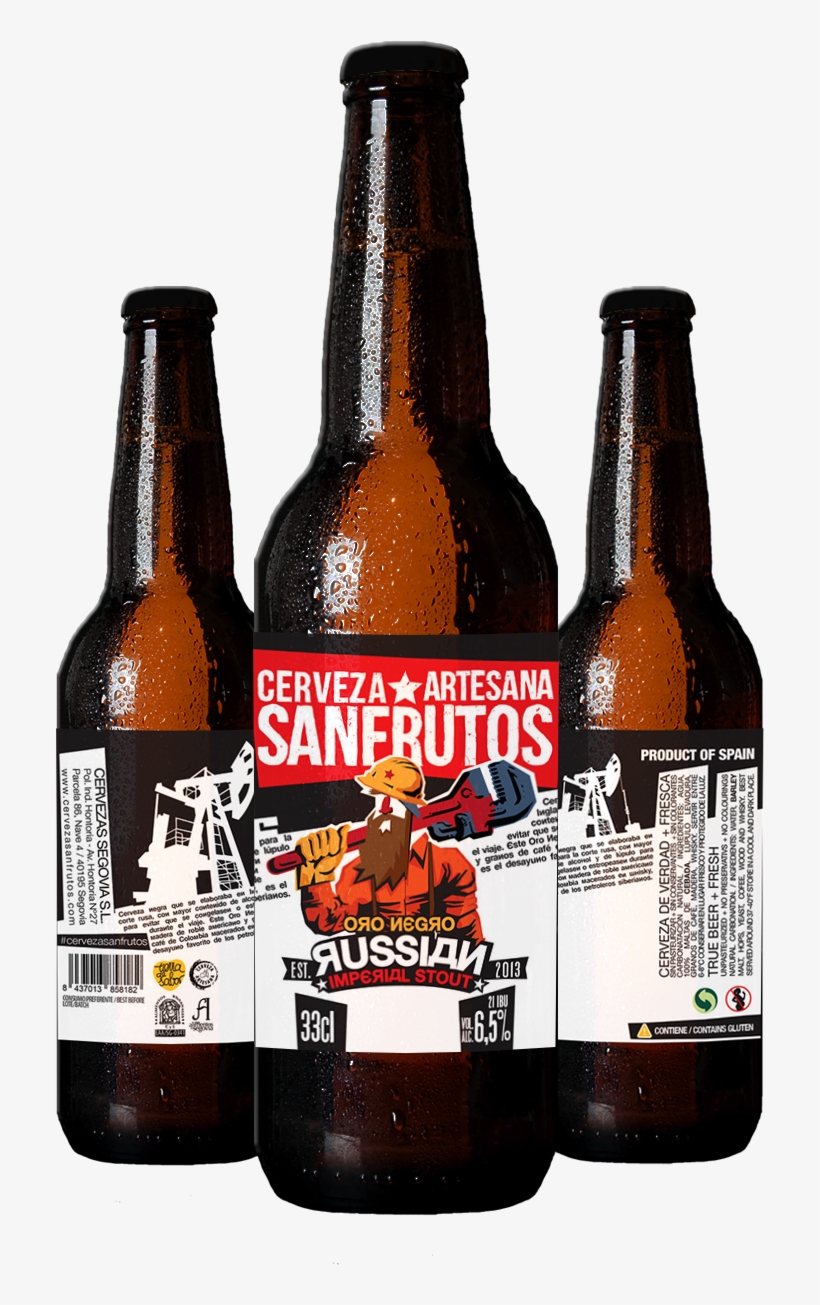 Oro Negro - Cerveza Artesanal San Frutos, transparent png download