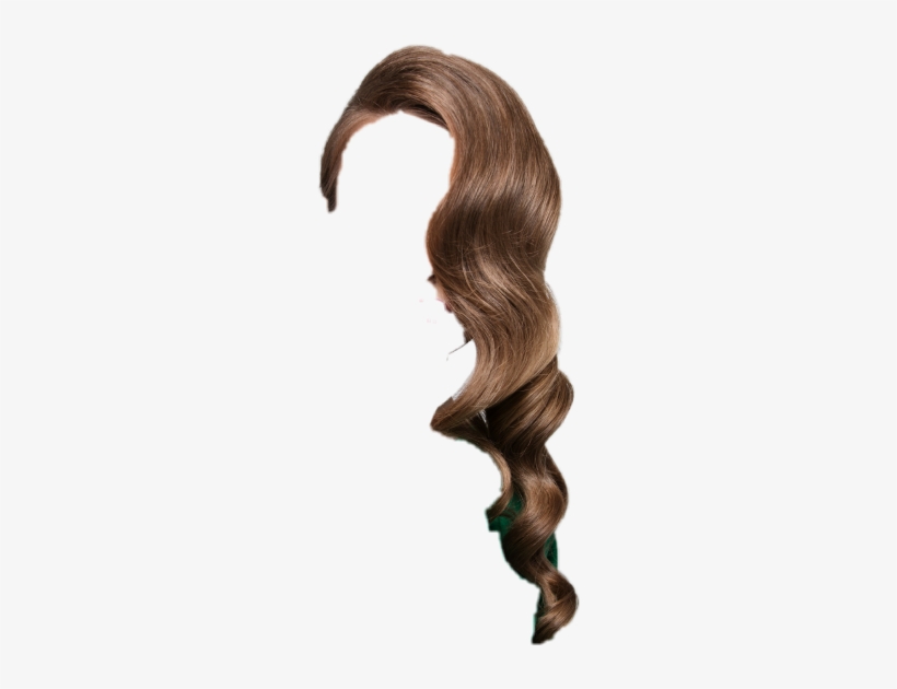 Cabelo Ondulado Castanho Hair Freetoedit - Lace Wig, transparent png download