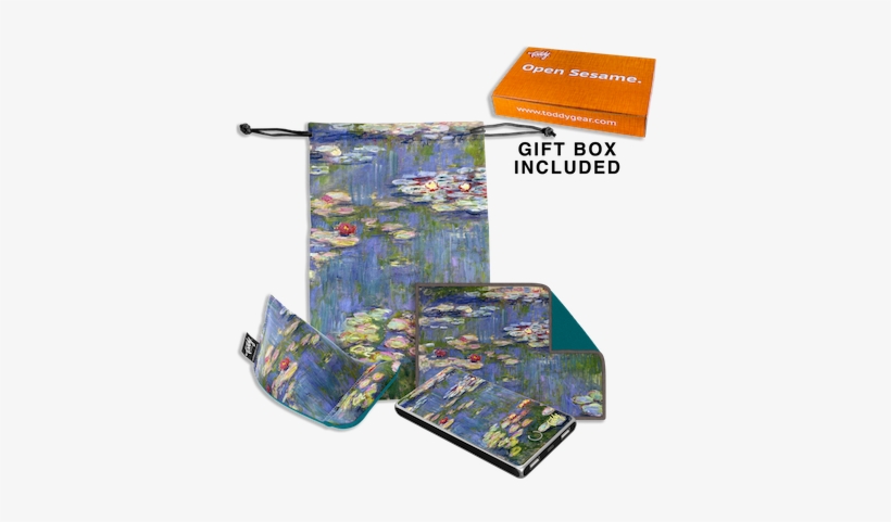 Water Lillies Desktop Essentials Tech Gift Set - Claude Monet Water Lilies Poster - 12x18, transparent png download