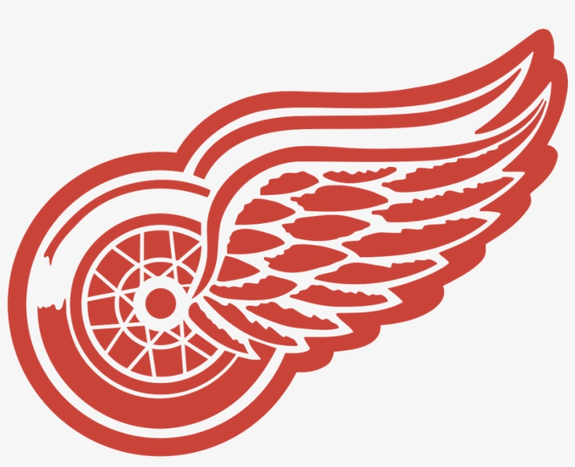 Detroit Red Wings Logo - Detroit Red Wings Vs Montreal Canadiens, transparent png download