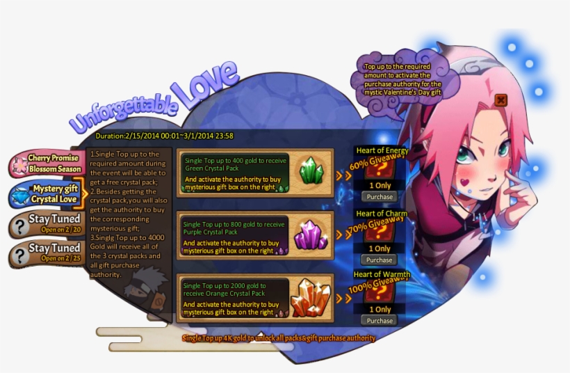 Mysterious Gift Crystal Love - Cartoon, transparent png download