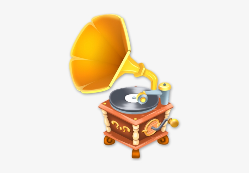 Gramophone - Hay Day Gramophone, transparent png download