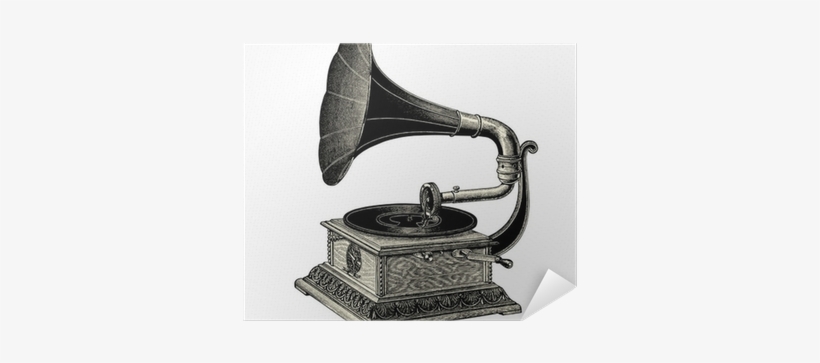Old Record Player Logo, transparent png download
