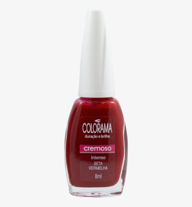 A Esmalte Colorama Cremoso Seta Vermelha 8ml - Esmalte Colorama, transparent png download