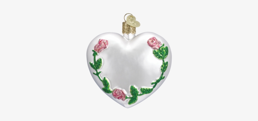 Wedding Heart Ornament - Wedding Heart Old World Christmas Ornament, transparent png download