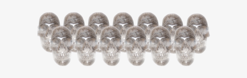 12 Large Quartz Crystal Skull Set - Quartz, transparent png download
