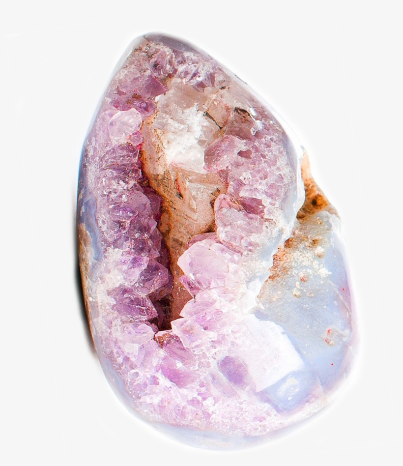 Image Of Cracked Amethyst Druzy Crystal Balls - Amethyst, transparent png download