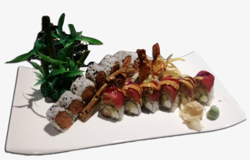 Check Out Our Hibachi And Sushi Menu Filled With A - California Roll, transparent png download
