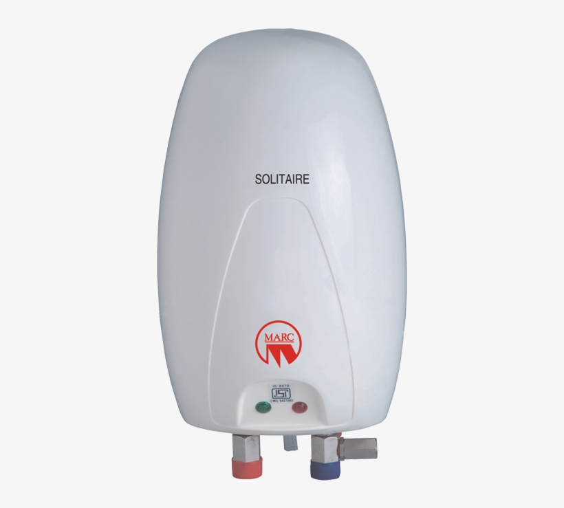 Electric Water Heater Png Clipart - Marc Solitaire Instant Electric Water Heater (white), transparent png download