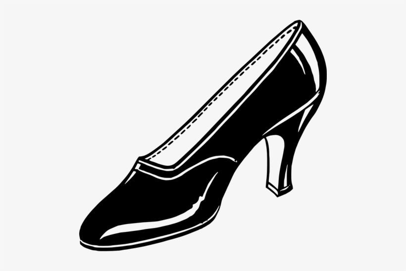 High Heel Clip Art Free Vectors - Shoe Clip Art, transparent png download