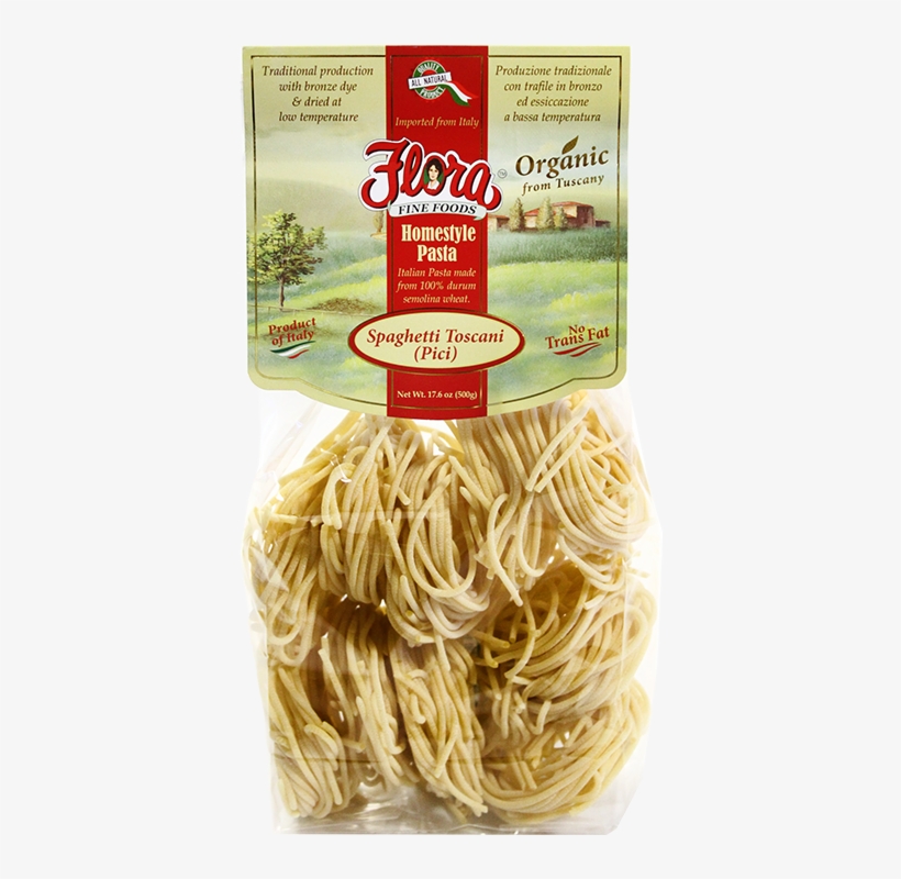 Organic Spaghetti Toscani Pici - Organic Spaghetti, transparent png download
