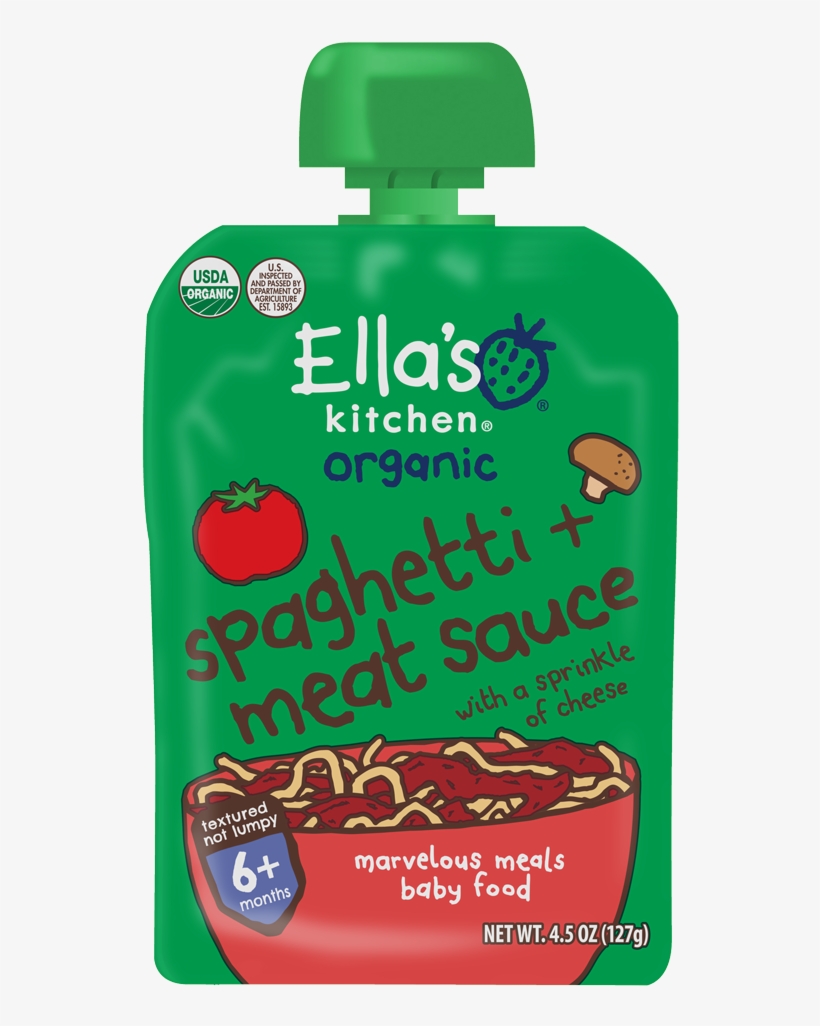 Spaghetti Meat Sauce - Ellas Kitchen Carrots Apples Parsnips, transparent png download