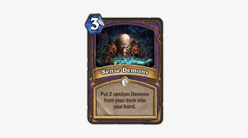 Sensedemons - Hearthstone, transparent png download