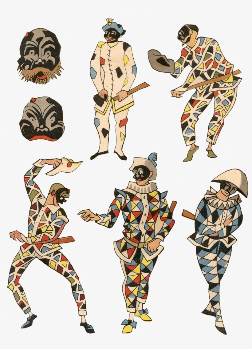 Commediadellarte Pantalone By Punchinello Punch - Comedia Del Arte Png, transparent png download
