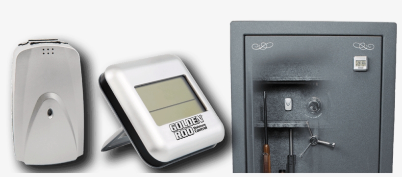 Lockdown Golden Rod Digital Wireless Hygrometer, transparent png download