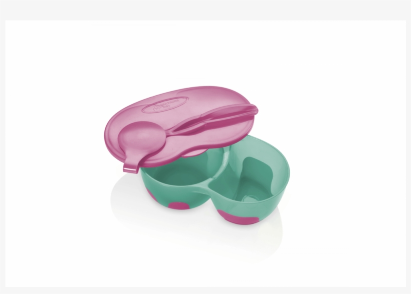 Prato Fundo Com Divisoria E Colher Multikids, transparent png download