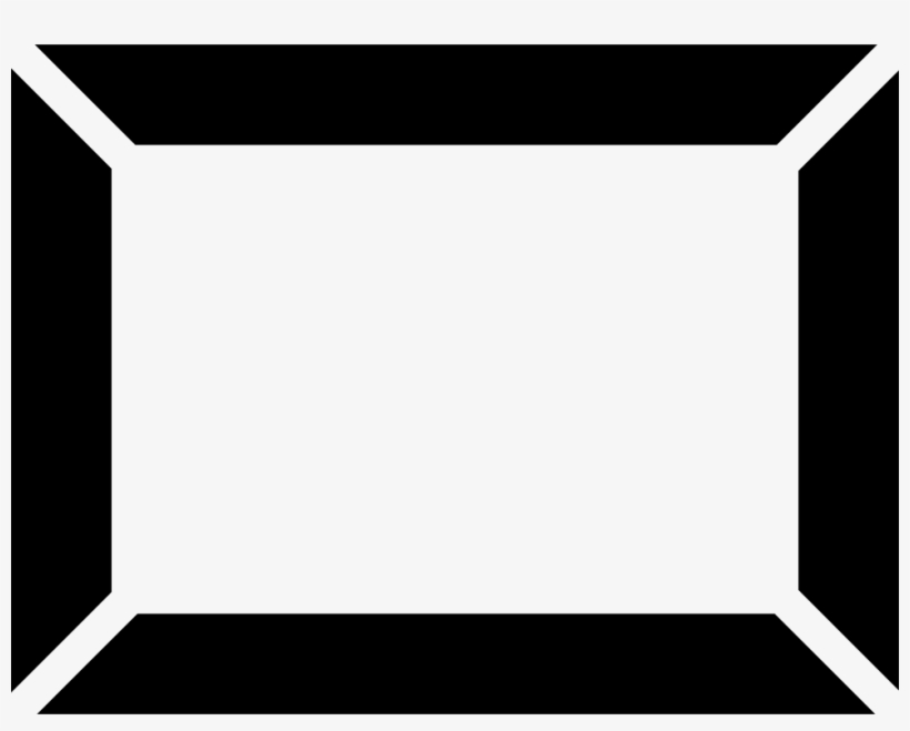 Rectangular Art Frame - Number, transparent png download