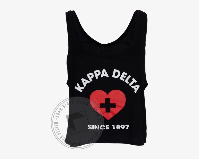 Kappa Delta Lifeguard Tank By Adam Block Design - Active Tank, transparent png download